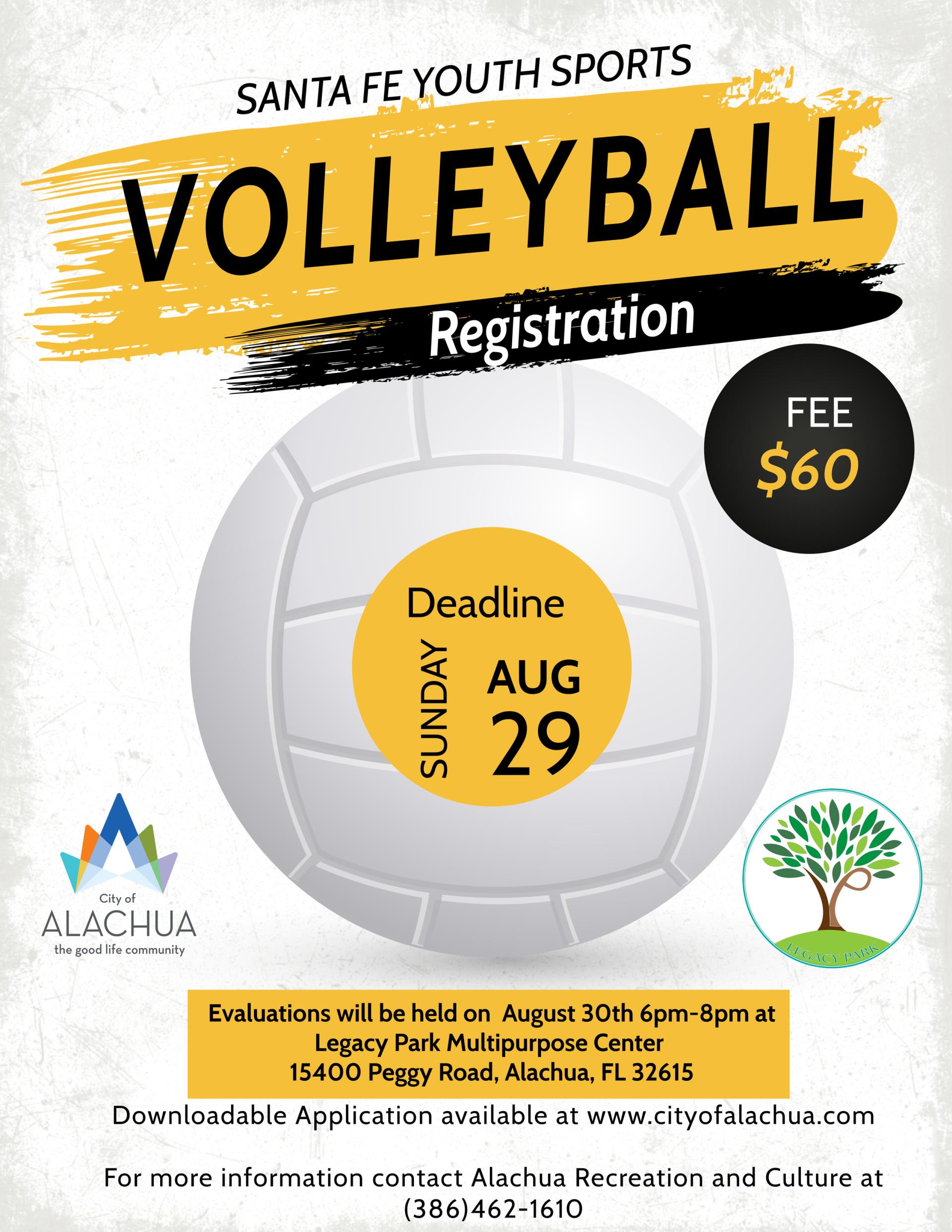 volleyball registration fall 21