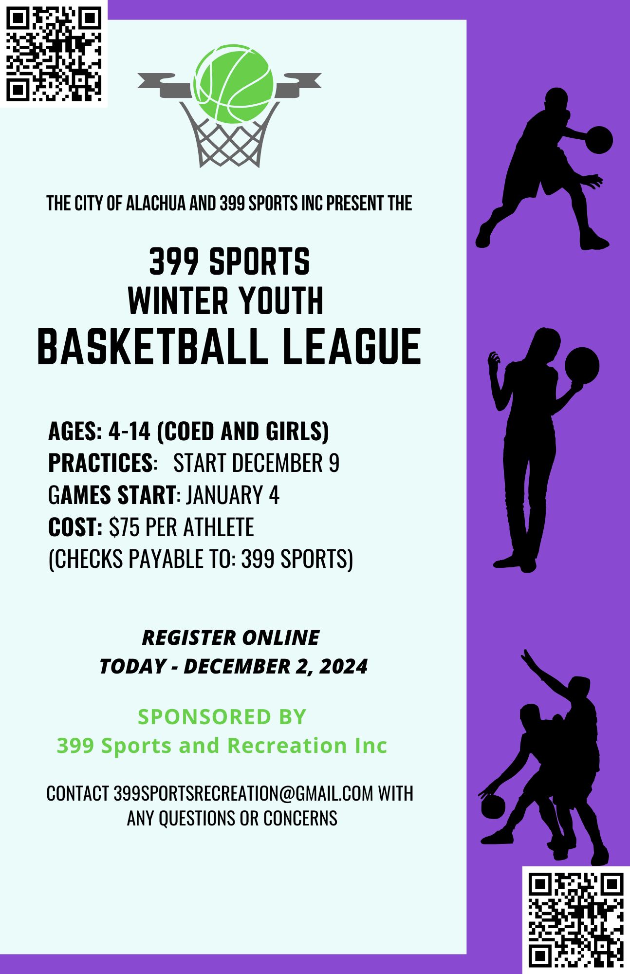 2024 Winter Basketball League Flyer (1) (1)